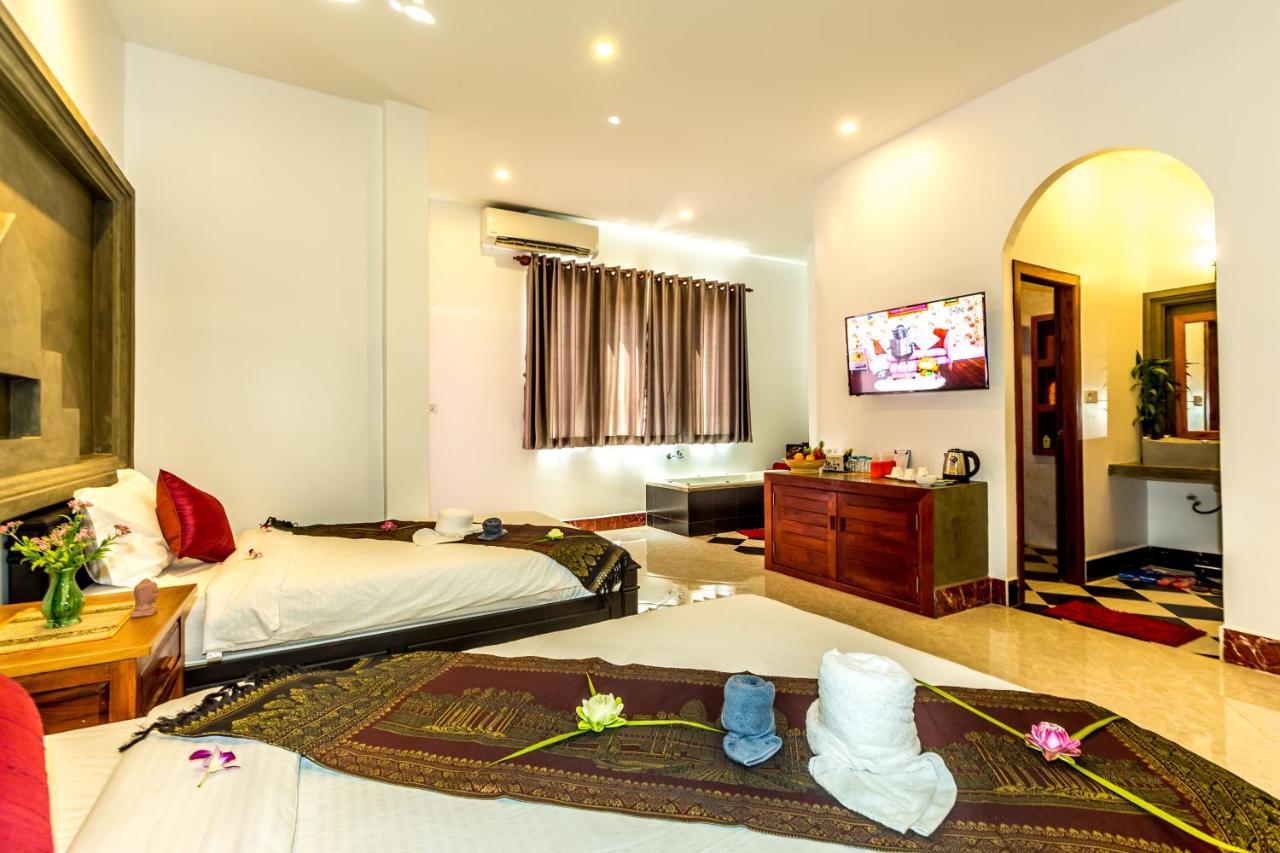 Ambient Angkor Boutique Hotell Siem Reap Rom bilde